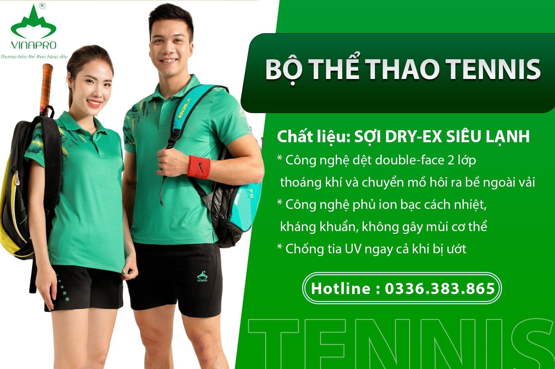 Cách chọn bộ thể thao chơi tennis bạn nên biết