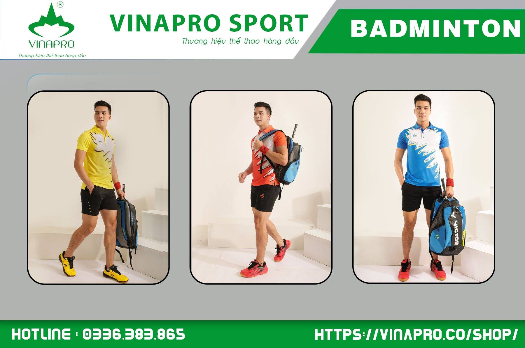 Quần áo thể thao cầu lông của Vinapro Sport có ưu điểm gì?