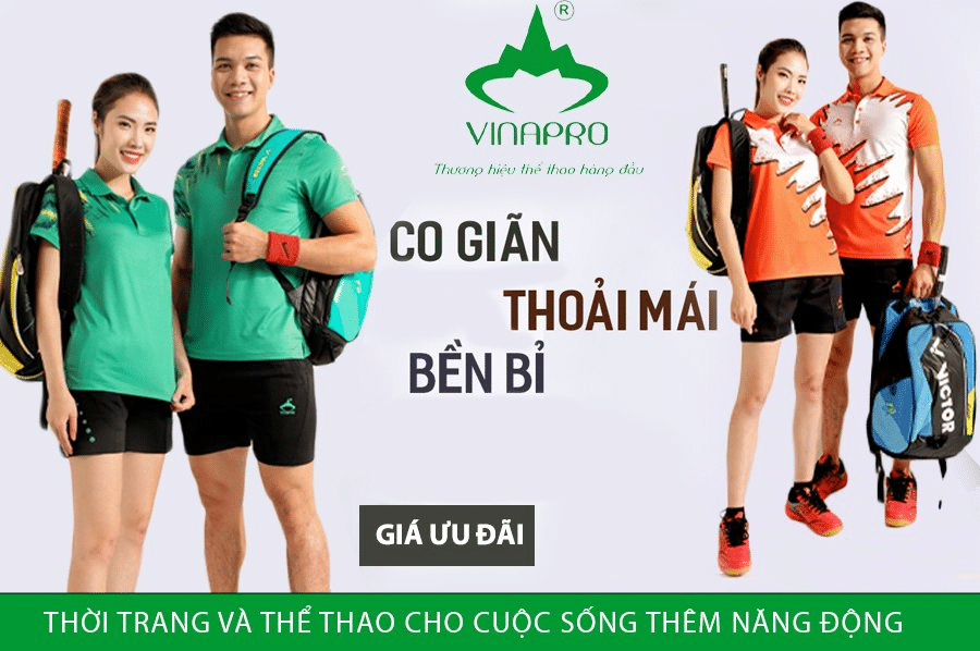 Vinapro Sport xu hướng thời trang thể thao 2022